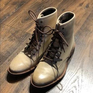 Woolrich Size 7 Wool-lined Lace-up Ankle Boots